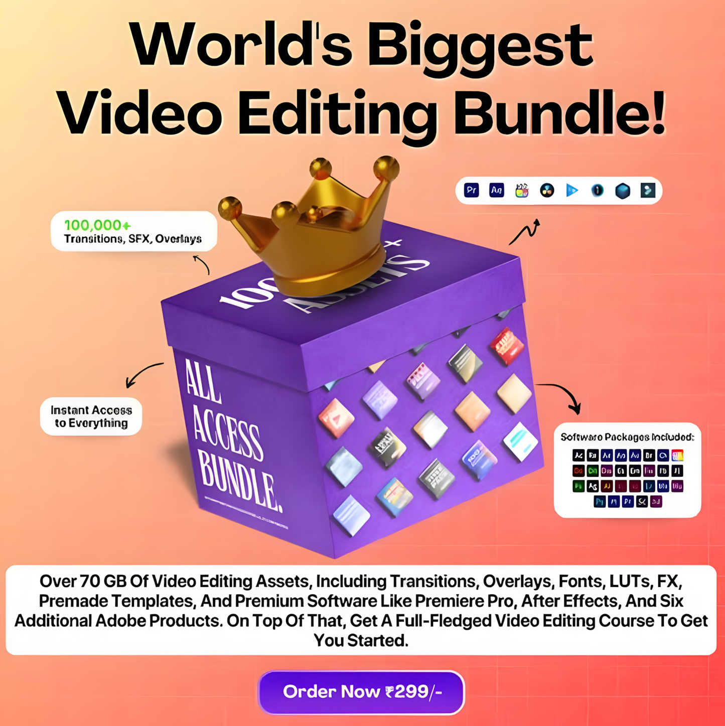 World's Biggest Video Editing Bundle!